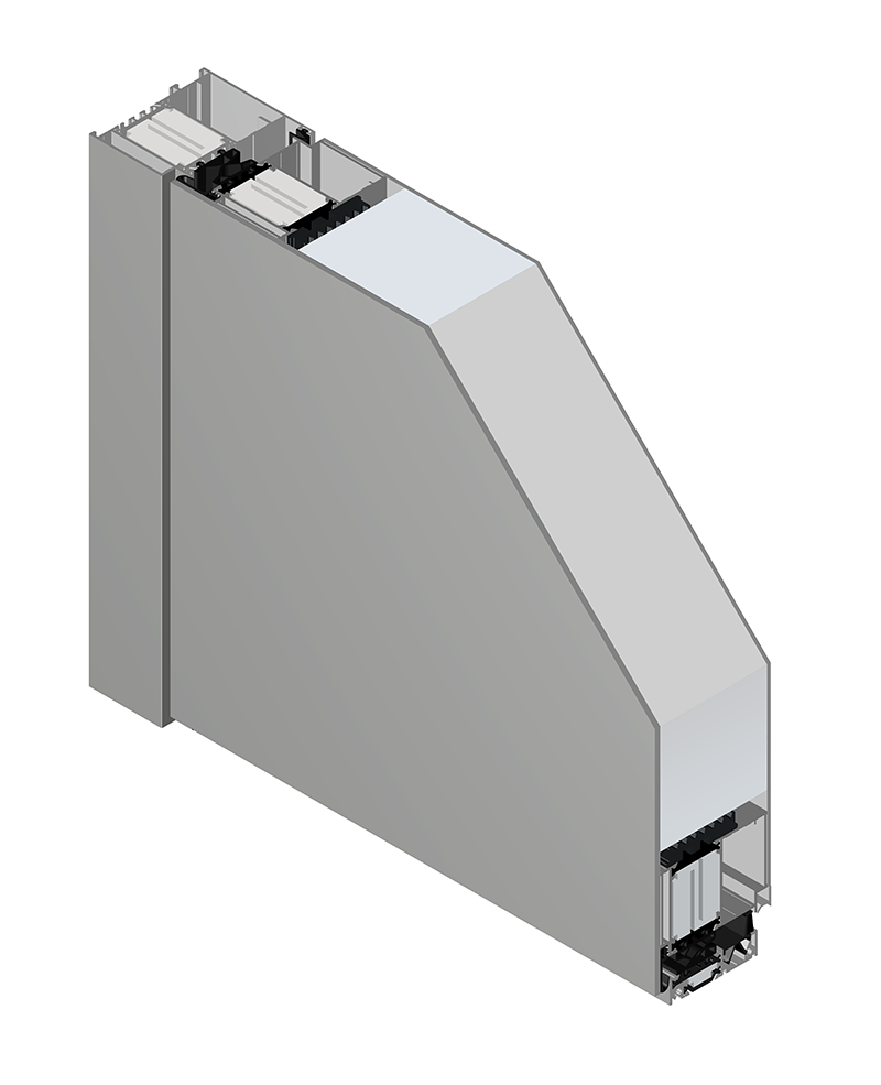Aliplast Genesis 75 Panel vrata